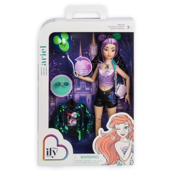 Disney Other - Disney ILY 4Ever ARIEL MERMAID Inspired 11” Doll And Accessories Pack - NEW